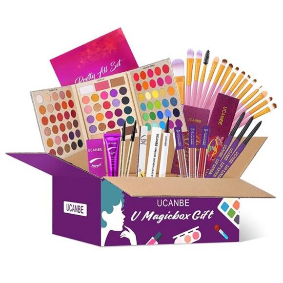 Makeup Set for Women Full kit 86 Color Eyeshadow Palette w/ 15pcs Make Up Brush